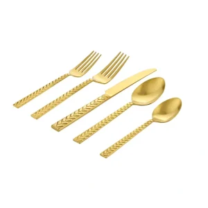 Shop All^84192 TRESSER SATIN GOLD Flatware Service For 4 - cozylivehome.com | we sell a wide range of comfortable household items