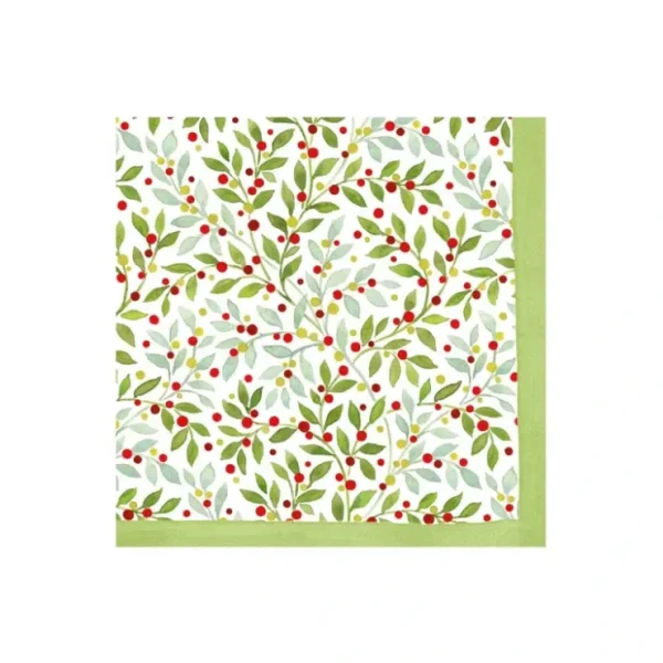 TWINING GREENERY COCKTAIL NAPKIN - cozylivehome.com | we sell a wide range of comfortable household items* Shop All