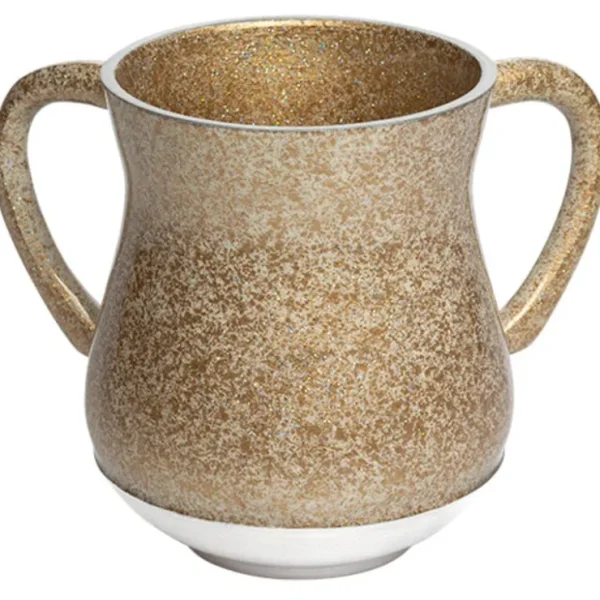 UK46320 Aluminum Washing Cup 13 Cm - Gold Glitter - cozylivehome.com | we sell a wide range of comfortable household items* Shop All