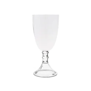 VD-I18-W Iris, White, Clear Stem, Glass Goblet, 18 Oz - cozylivehome.com | we sell a wide range of comfortable household items* Shop All