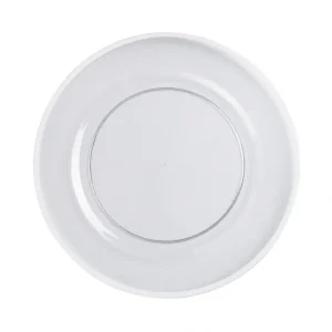 VD-1301-W Vikko Decor - Classic White Rim Glass Charger 13" - cozylivehome.com | we sell a wide range of comfortable household items* Shop All