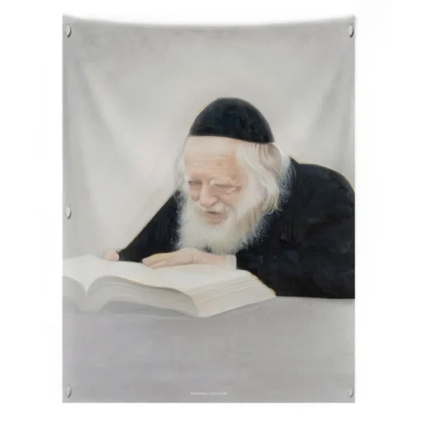 Shop All^27 VP-RCK-L-18X24 Vinyl Print Sukkah Decoration - Light Painted R' Chaim Kanievsky - 18x24 - cozylivehome.com | we sell a wide range of comfortable household items