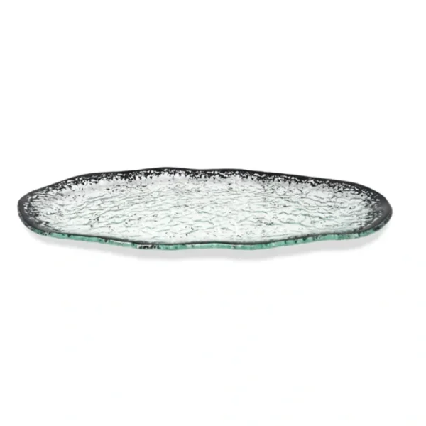 VT4686 Oval Tray with Scattered Black Design - cozylivehome.com | we sell a wide range of comfortable household items* Giftware