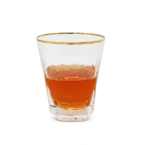 VTG3631 Hammered Tumblers Square Shaped with Gold Rim - cozylivehome.com | we sell a wide range of comfortable household items* Shop All
