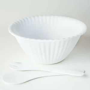 Washable Paper Salad Bowl & Tongs Set - cozylivehome.com | we sell a wide range of comfortable household items* Shop All