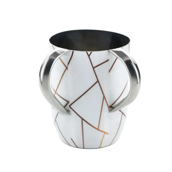 Shop All^50529 Washcup Wht/gld Abstract Decal - cozylivehome.com | we sell a wide range of comfortable household items