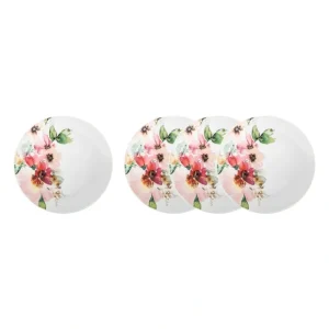 12574 WATERCOLOR CLARO 4P 6.5IN PLAT - cozylivehome.com | we sell a wide range of comfortable household items* Giftware