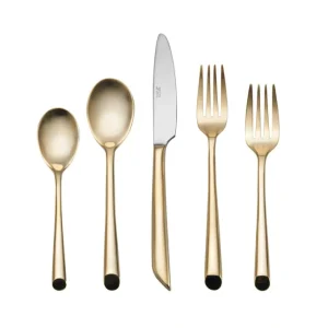 Shop All^5213011 Wave Matt Gold Service For 4 - cozylivehome.com | we sell a wide range of comfortable household items