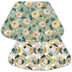 WEDGE REVERSIBLE FLEXIBLE PLACEMAT MODERN FLORALS - cozylivehome.com | we sell a wide range of comfortable household items* Shop All