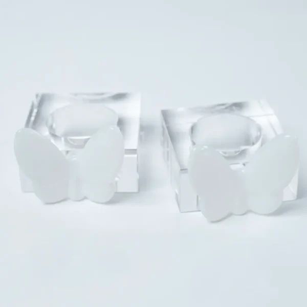 White Butterfly Napkin Rings (Pack Of 4) - cozylivehome.com | we sell a wide range of comfortable household items* Shop All