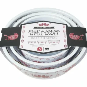White Mixing Bowl Set-3 - cozylivehome.com | we sell a wide range of comfortable household items* Shop All