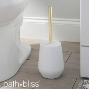 10228-White Studio Soft Toilet Brush Holder - White - cozylivehome.com | we sell a wide range of comfortable household items* Housewares