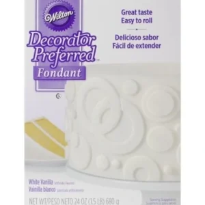 Wilton Decorator Preferred White Fondant, 24 oz. Fondant Icing - cozylivehome.com | we sell a wide range of comfortable household items* Foods