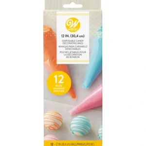 Wilton Disposable Candy Piping Bags, 12-Count - cozylivehome.com | we sell a wide range of comfortable household items* Shop All