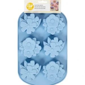 Wilton Floral Party Silicone Mold, 6-Cavity - cozylivehome.com | we sell a wide range of comfortable household items* Shop All
