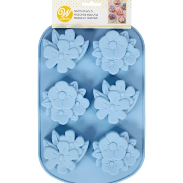 Wilton Floral Party Silicone Mold, 6-Cavity - cozylivehome.com | we sell a wide range of comfortable household items* Shop All
