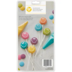 Wilton Lollipop 10-Cavity Mold, Smiley Faces - cozylivehome.com | we sell a wide range of comfortable household items* Shop All