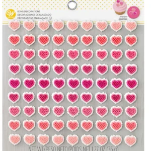 Wilton Mini Heart Icing Decorations, 81-Count - cozylivehome.com | we sell a wide range of comfortable household items* Foods