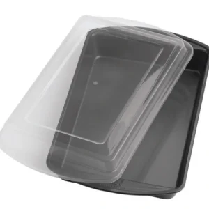 Wilton Perfect Results Premium Non-Stick Bakeware Oblong Pan with Cover, 13 x 9 - cozylivehome.com | we sell a wide range of comfortable household items* Shop All