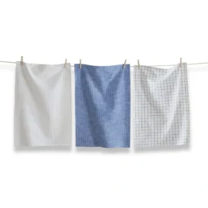 Window Pane + Pinstripe Dishtowel Set of 3 - cozylivehome.com | we sell a wide range of comfortable household items* Shop All