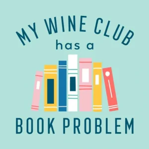 WINE CLUB HAS A BOOK PROBLEM FUNNY COCKTAIL NAPKIN - cozylivehome.com | we sell a wide range of comfortable household items* Shop All