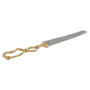 Shop All^123316 Wisteria Gold Bread Knife - cozylivehome.com | we sell a wide range of comfortable household items