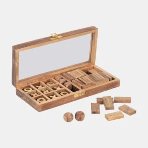 18721 Wood, 9x4 Table Game Box, Brown - cozylivehome.com | we sell a wide range of comfortable household items* Giftware