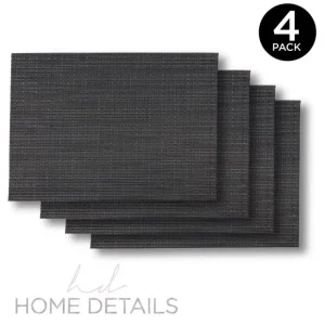 Woven Look PVC Placemat 12x18inch - BLUE - cozylivehome.com | we sell a wide range of comfortable household items* Shop All