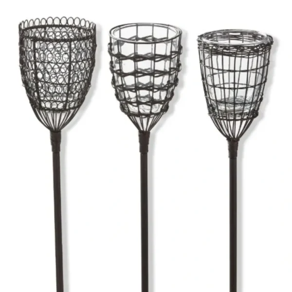 Woven Wire Garden Votive Stake - cozylivehome.com | we sell a wide range of comfortable household items* Shop All