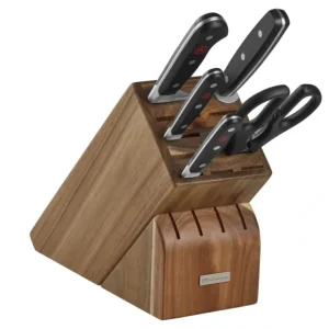 WUSTHOF CLASSIC STARTER BLOCK SET 6 PC ACACIA - cozylivehome.com | we sell a wide range of comfortable household items* Shop All