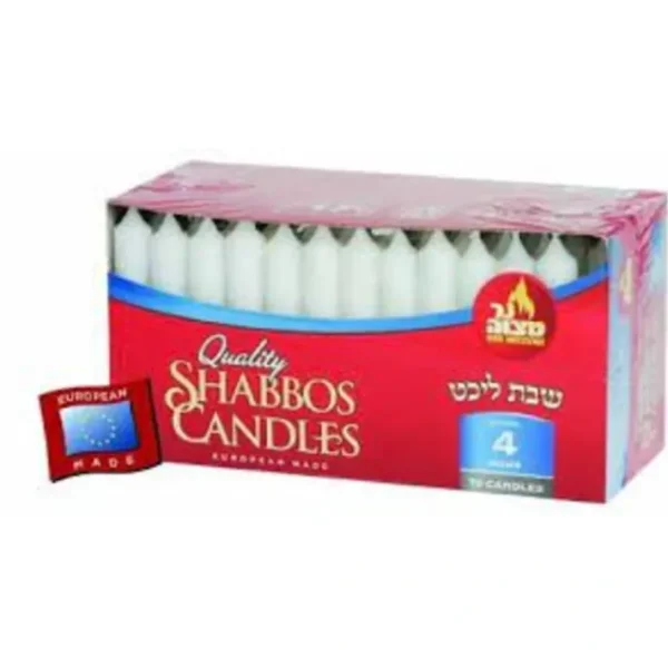 Shop All^6 x 72 European shabbos candles 4 hour - cozylivehome.com | we sell a wide range of comfortable household items