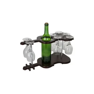 XR1102 Guitar Shaped Wine Holder and Glasses - cozylivehome.com | we sell a wide range of comfortable household items* Giftware