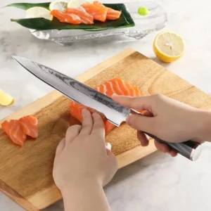 YARI Sashimi Knife Damascus Steel - cozylivehome.com | we sell a wide range of comfortable household items* Shop All