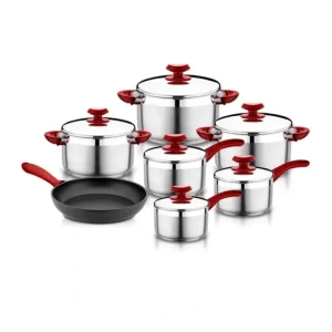 YBM Home 13 Pcs Set, Red - cozylivehome.com | we sell a wide range of comfortable household items* Housewares