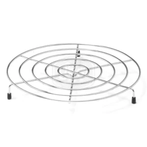YBM Home Chrome Plated Steel Footed Wire Plate Steam Rack Trivet 2227 - cozylivehome.com | we sell a wide range of comfortable household items* Housewares